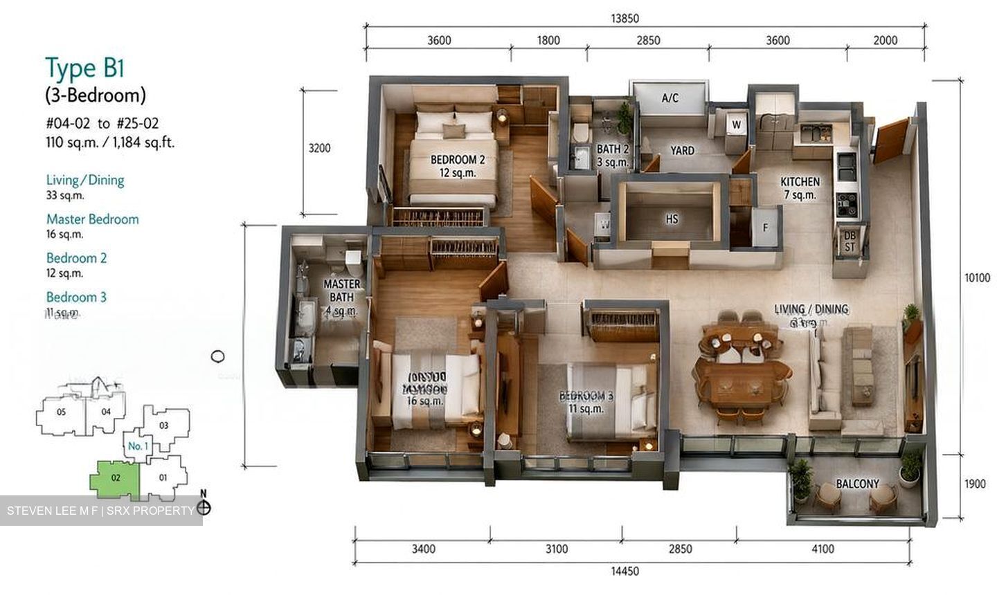 One Saint Michael's (D12), Condominium #580822321